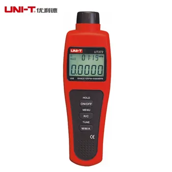 

UNI-T UT372 Non-Contact Tachometers Target RPM Range 10-99999 RPM Speed Monitor LCD Display Distance 50~200mm USB Interface