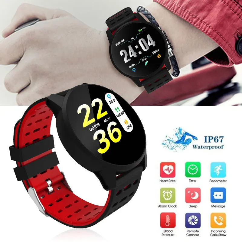 

B2 Bluetooth Smart Watch 1.3 IPS Screen IP67 Waterproof Heart Rate Monitoring Fitness Tracker Watch for Smart Phone