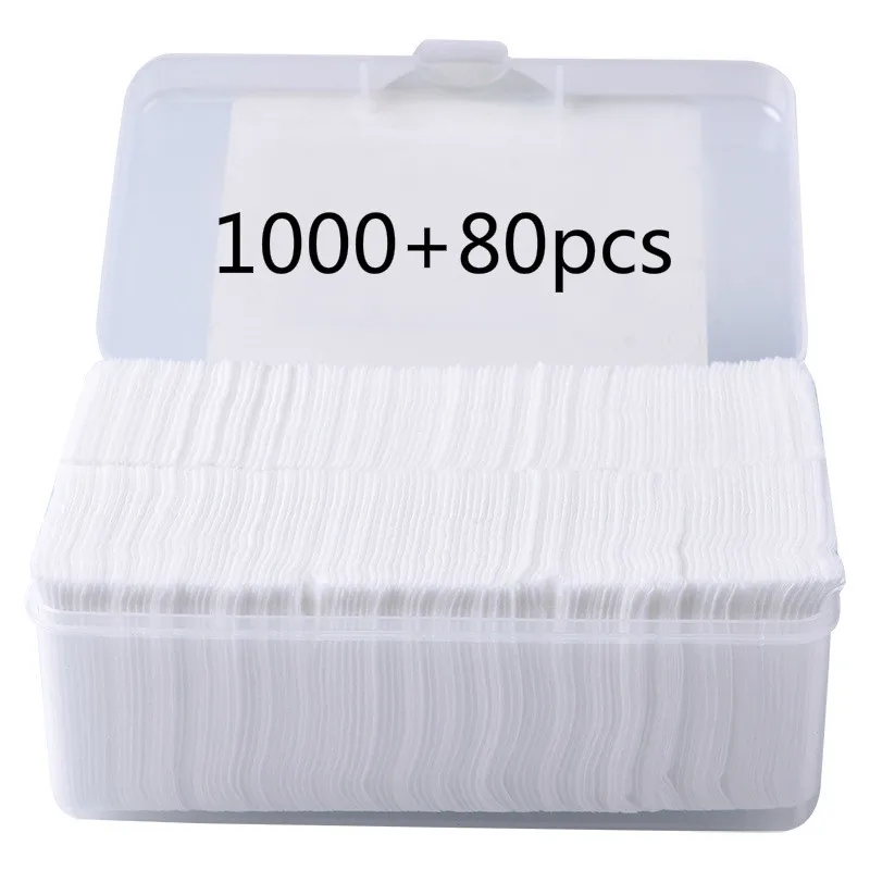 Buy 1000Pcs Box packed Cotton Pads Makeup Cotton Wipes