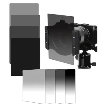 

100*150 Neutral Density Full Color ND 2 4 8 16,Gradual ND 2 4 8 16 Square Cokin Z Series filter Neutral Density Filter Set