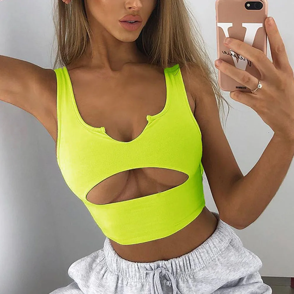 

Women Ladies Sexy Buckle Vest Boob Tube Crop Top Bralet Sleeveless Shorts Sheer Gym Fitness T Shirt Cami Tank Top