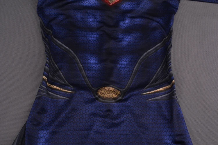 Человек Сталь 2 Костюм с Бэтменом 3D оригинального фильма костюм супергероя Супермен концептуальные зентаи костюм