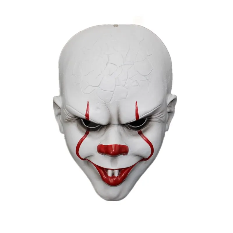 

Halloween Masquerade Masks Movie Clown Back Soul Cos Head Cover Crazy Rubber Masks Creepy Party Mask