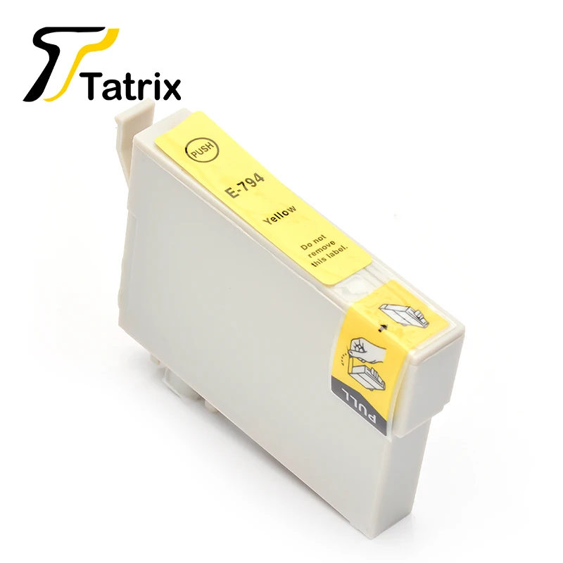 Tatrix для T0791 T0792 T0793 T0794 T0795 T0796 совместимый картридж с чернилами для принтера Epson Stylus Photo 1400 1500W P50 ремесленника 1430 810FW