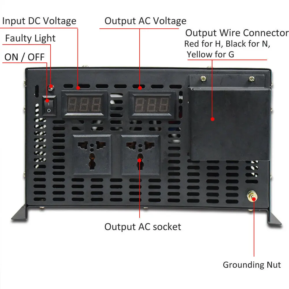 Solar 24v Ac 120v/230v/240v System 5