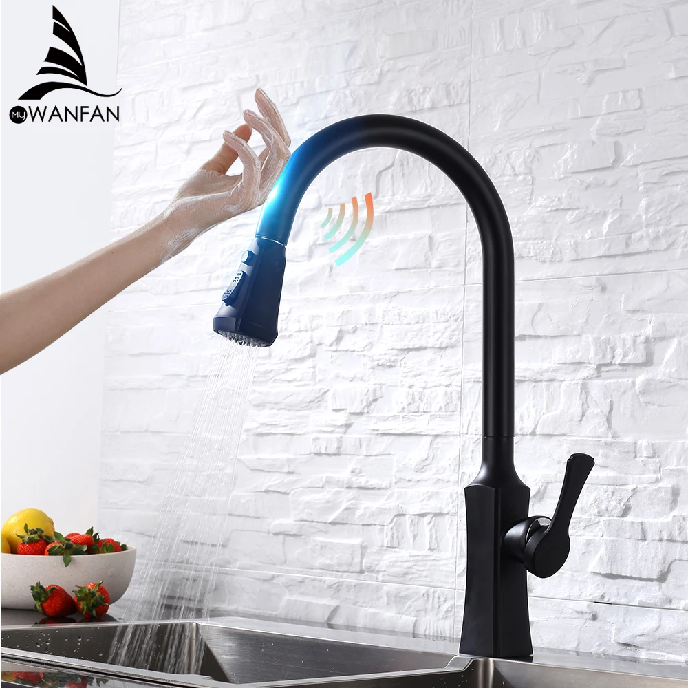  Touch On Kitchen Faucets with Pull Out Sprayer Single Handle Kitchen Sink Faucet with Pull Out Spra - 33030922173