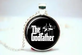

10PC The Godfather Pendant Necklace Glass Photo cabochon necklace