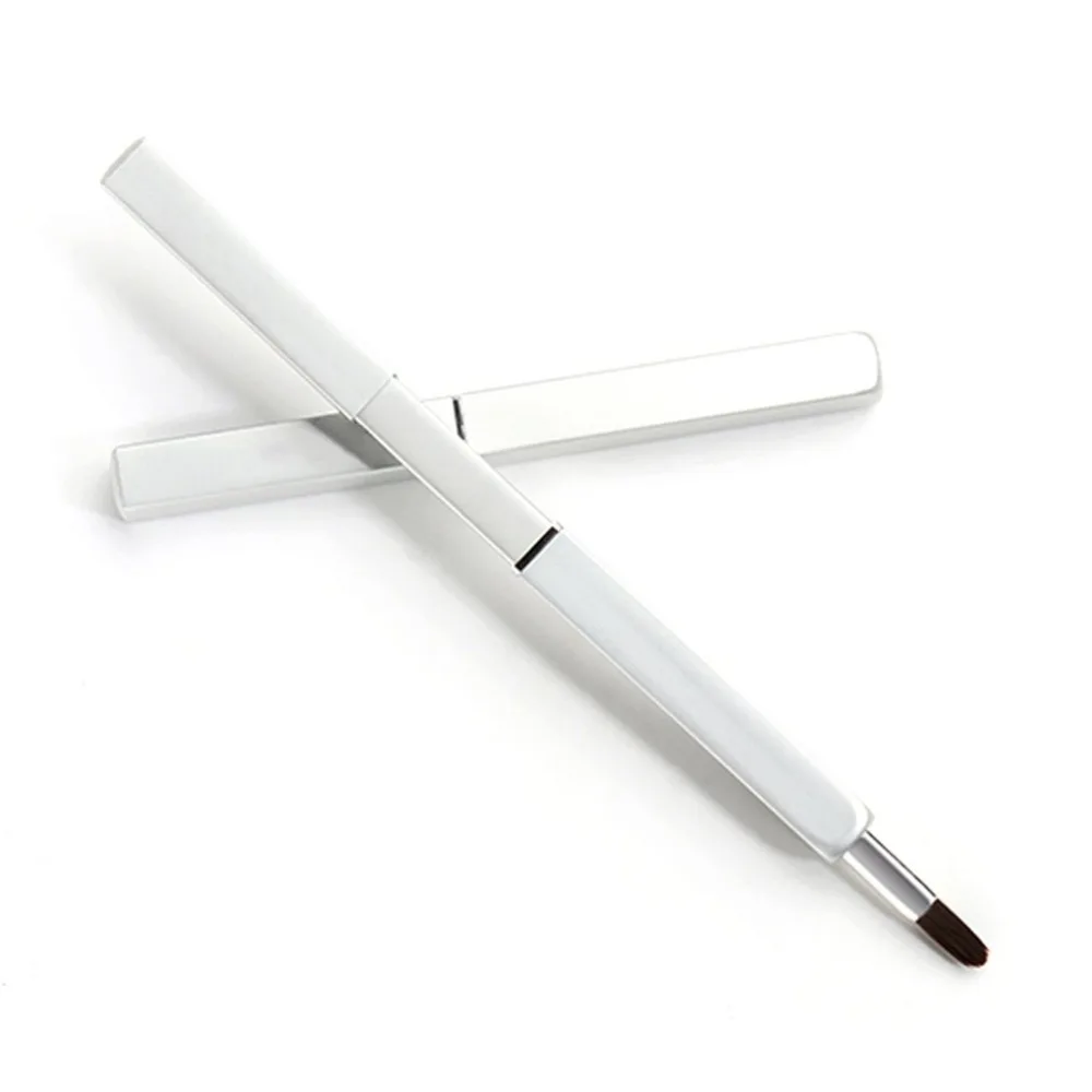 Retractable Lip Brushes Professional Makeup Brush Portable Make Up for Gross and Stick Products | Красота и здоровье
