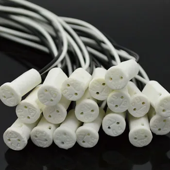 

20pcs 30CM Crystal lamp holder ceramic socket G4 led /G4 / G4 bulb plug / small bulb accessories