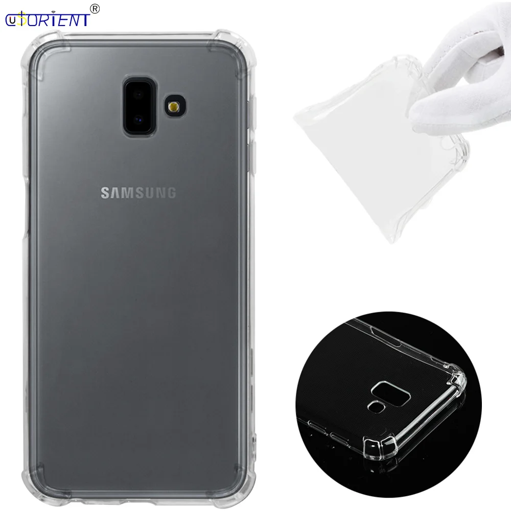 

For Samsung Galaxy J4 J6 Plus 2018 Transparent Case J4+ J6+ Back Cover SM-J400F/DS SM-J415FN/DS SM-J610FN/DS SM-J600F/DS J600FN