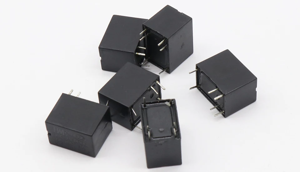 20 pces miniatura pcb relé 6 pinos