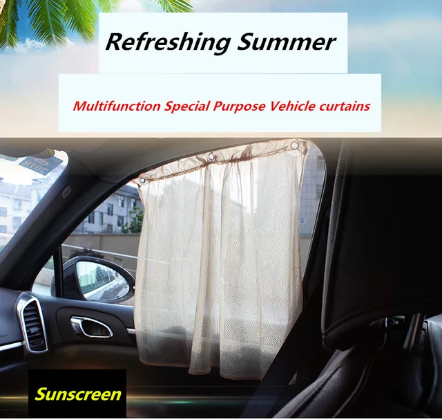 Curtains Ideas car interior curtains : Aliexpress.com : Buy 2pcs/set Auto Sun Visors Sucker Car summer ...