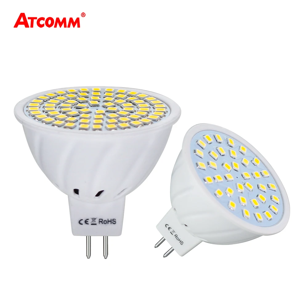 MR16 LED Light Emitting Diode Bulb 220V 54 72 LEDs Ampoule LED MR16