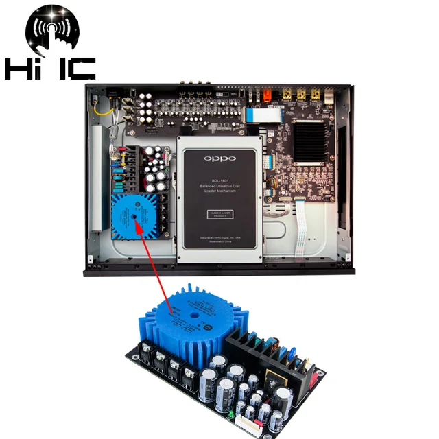 $223.02 Hi-end Built-in Linear Power Supply Board For OPPO UDP 203 205 Blu-ray Player Upgrade