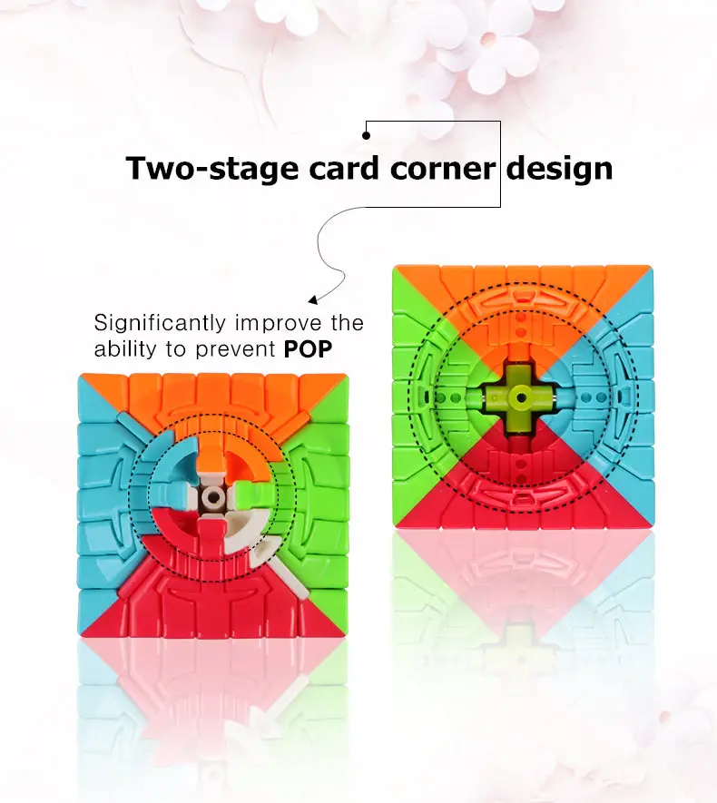 QIYI 7x7x7 QiXing S магический скоростной куб без наклеек Профессиональный MoFangGe MFG Puzzel Cubo Magico 7x7 развивающие игрушки подарок