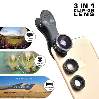 Phone Lens 12X Telephoto Zoom Lentes Telescope Tripod Holder Fisheye Wide Angle Macro Lenses Microscope For Huawei P7 P8 Lite P9 mobile phone camera lens Lenses