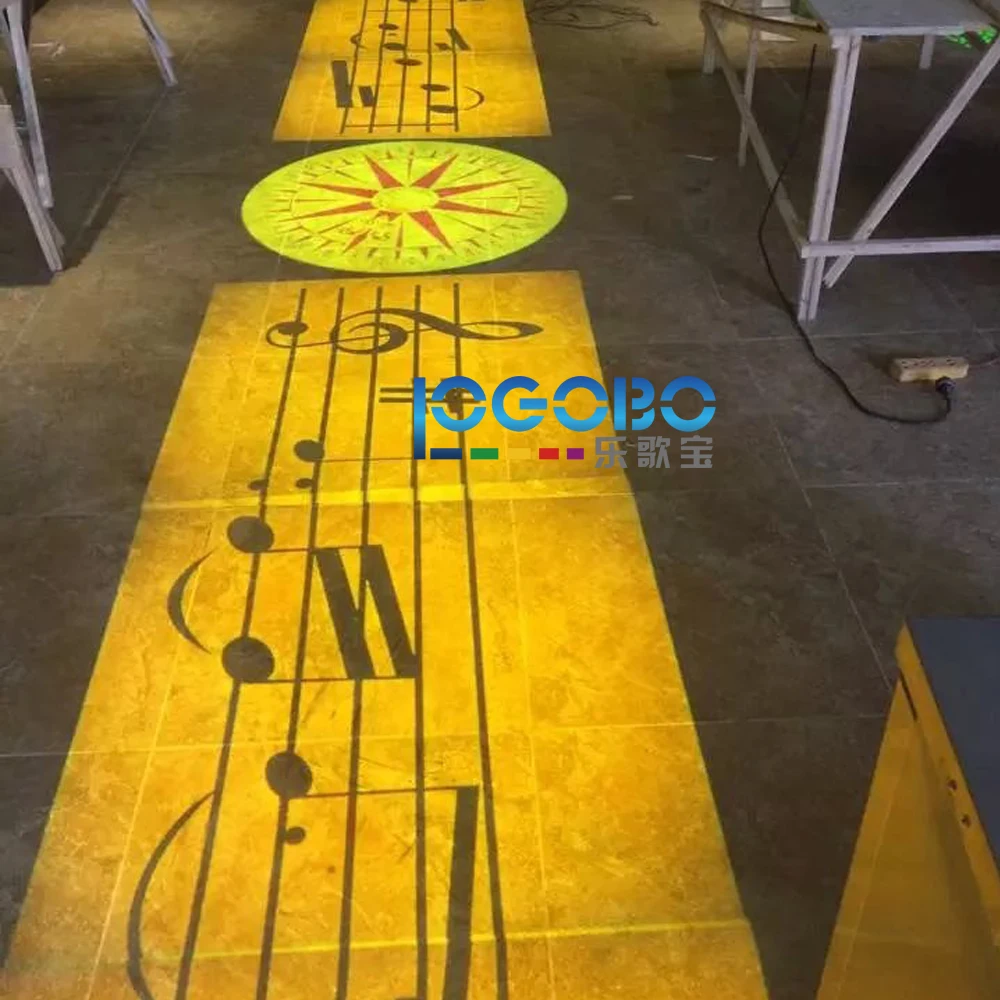 New Logo Ceiling gobo projector TE20-19
