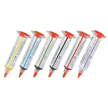 

10CC UV Curable Solder Mask PCB BGA Circuit Board Protect Soldering Paste Flux Cream Welding Fluxes Oil