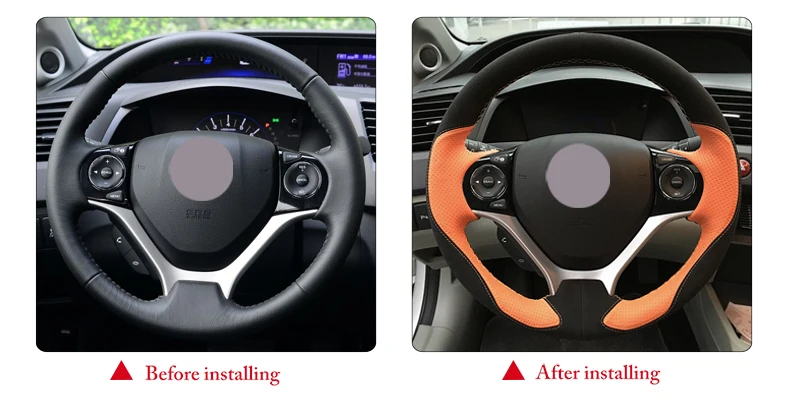 for Honda Civic Civic 9 steering wheel cover