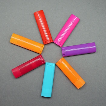 

200PCS 5ml DIY Empty Lipstick Bottle Lip Gloss Tube Lip Balm Tube Container with Cap Purple Cosmetic Sample Container