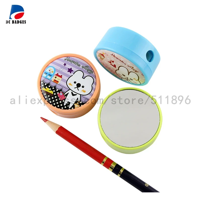 

100sets components of 44mm Button Penknife Materials sharpener witout pictures