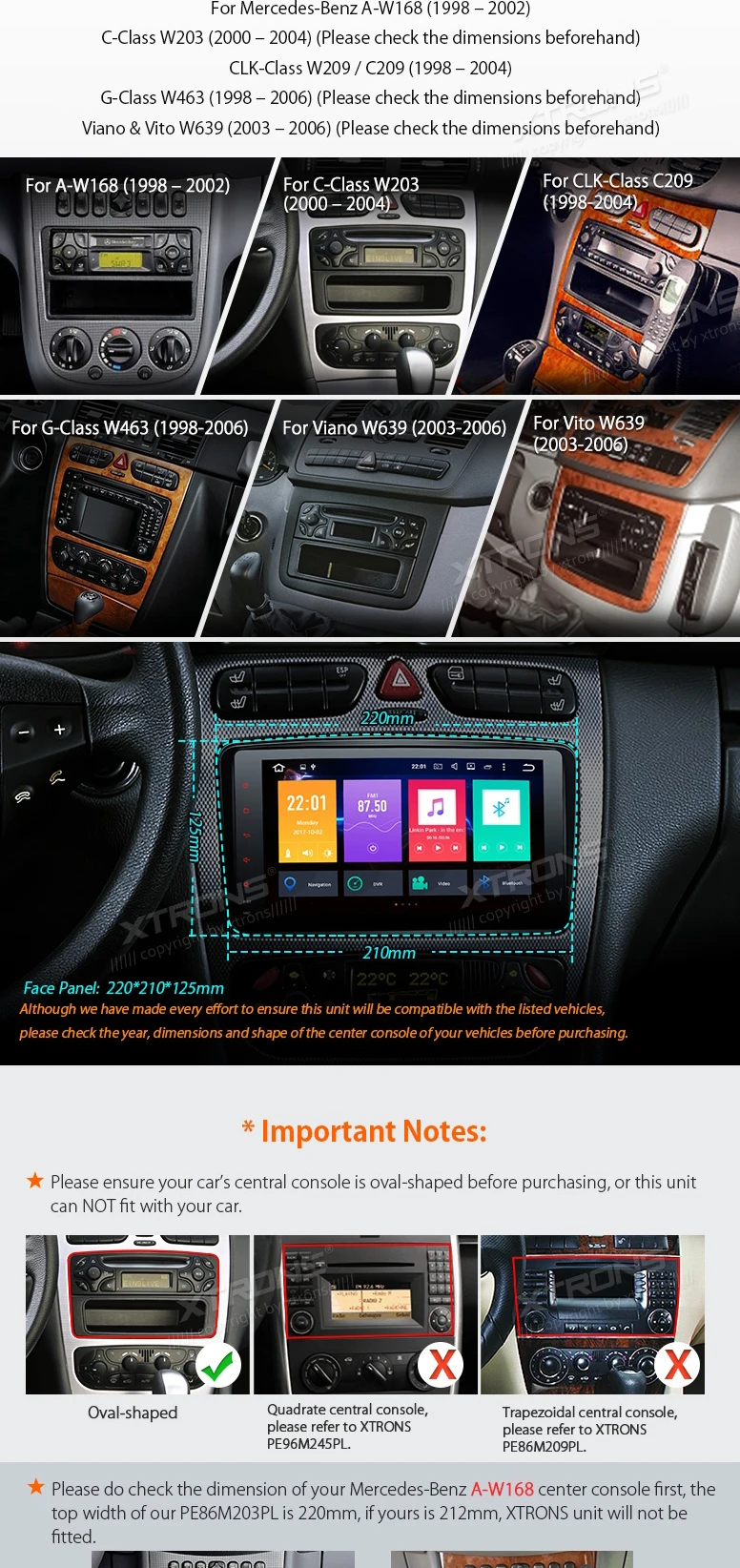 Cheap 8"Octa-Core 4GRAB/32G Android 6.0 Car Multimedia GPS Radio for Mercedes-Benz A-Class W168 1998-2002 & Viano/Vito W639 2003-2006 1 Cheap 8"Octa-Core 4GRAB/32G Android 6.0 Car Multimedia GPS Radio for Mercedes-Benz A-Class W168 1998-2002 & Viano/Vito W639 2003-2006 1