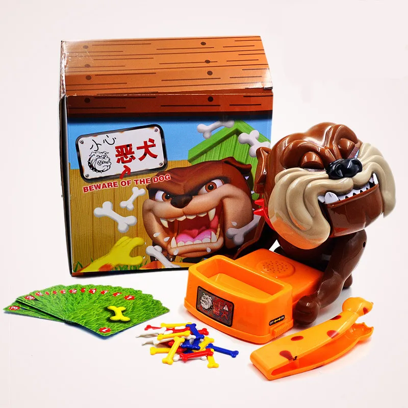 

[Best] Sound Watchdog beware of the dog game toy famliy parent-child interactive toy careful the flake out bullfight dog toys