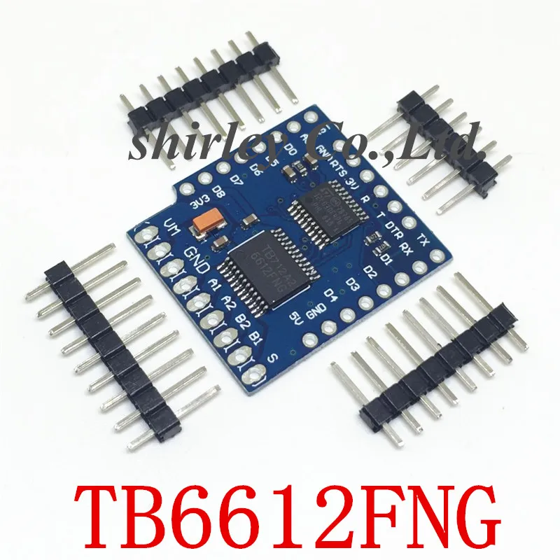1 комплект Щит двигателя для WeMos D1 Mini TB6612FNG Wemos I2C два щит водителя модуль вождения с