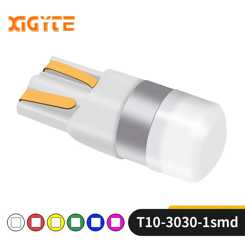 1 шт. T10 W5W 192 168 Новый супер яркий 1000Lm 3030 светодиодный авто парковка внутренняя