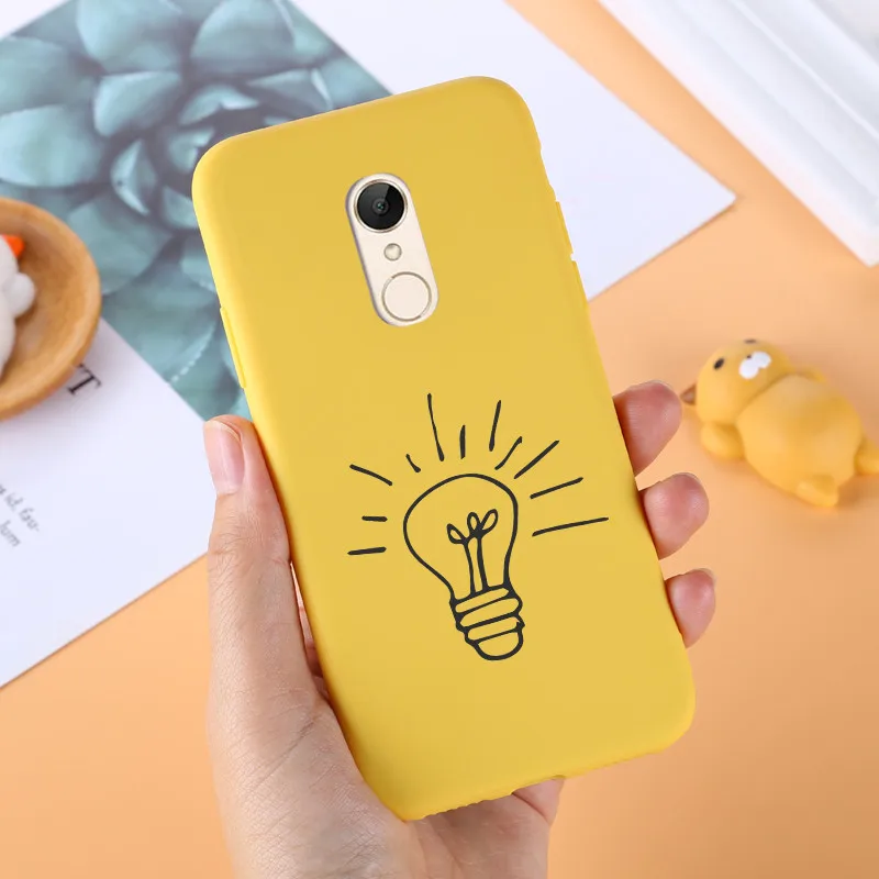 Soft TPU For Xiaomi Redmi 5 Case Cover Xiaomi Redmi 5 Plus Case Painted Soft Silicone Phone Back Case FOR Redmi 5 /5Plus Cases