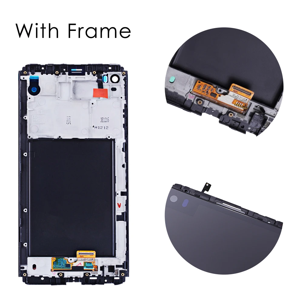 Sinbeda 5 7 &quotЖК дисплей для LG V20 F800S F800L F800K H990DS H910 H918PR H915 H990N US996 H990TR LS997 VS995 ЖК сенсорный