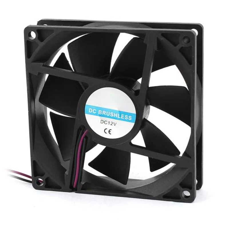 90 ملليمتر x 25 ملليمتر 9025 2pin 12 فولت DC PC حالة الكمبيوتر وحدة المعالجة المركزية برودة التبريد مروحة 90 ملليمتر x 25 ملليمتر 9025 2pin 12 فولت DC PC حالة الكمبيوتر وحدة المعالجة المركزية برودة التبريد مروحة