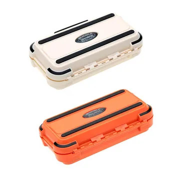 

24 Compartments Fishing Tackle Box Lure Fishing Box Lure Bait Case Double Layer Fishing Box Plastic