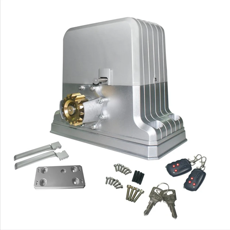 Tracked Sliding Gates opener with 5M tracks for automaticlly beam sensor 4 pcs remote controllsavailable Tracked Sliding Gates opener with 5M tracks for automaticlly beam sensor 4 pcs remote controllsavailable