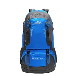 Спорт на открытом воздухе 60L походный рюкзак для кемпинга водонепроницаемый треккинг альпинистский рюкзак для мужчин и женщин большая