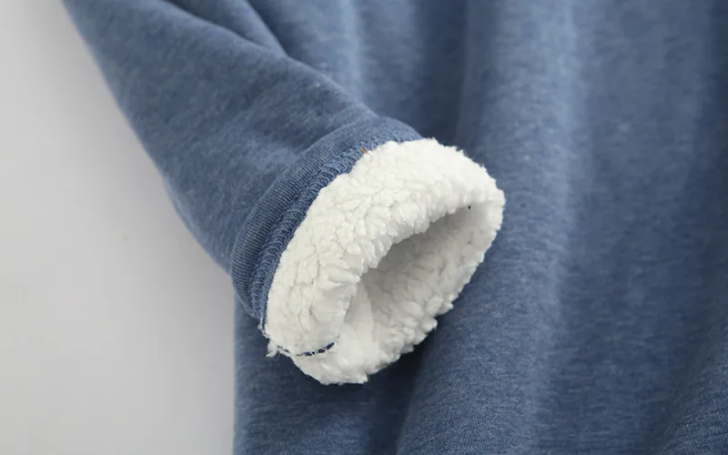 Зимняя хлопковая теплая Женская футболка из овечьей шерсти размера плюс, плотное флисовое термобелье с длинным рукавом, топы, розовая футболка tumblr M L Tee