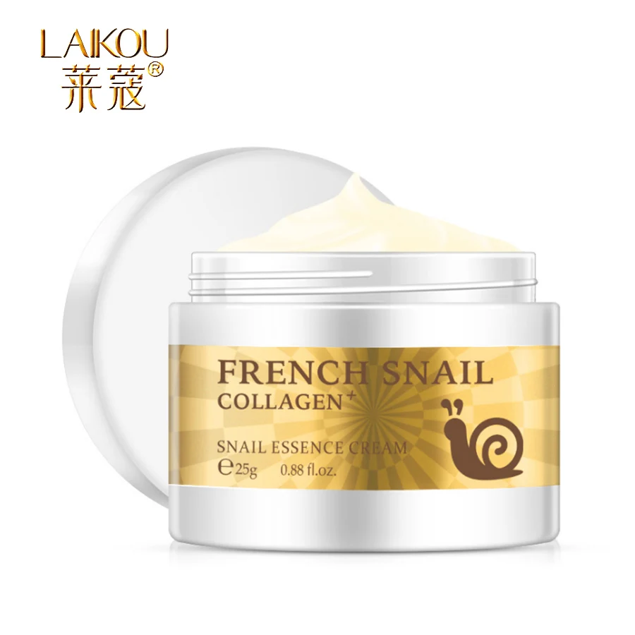 

Snail Essence Face Cream Hyaluronic Acid Anti-aging Moisturizer Nourishing Collagen Essence Art Salon Women Skin Care Cream 25g
