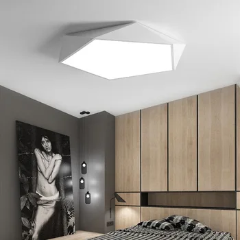 

Creative geometric art led lighting ceiling lamp for Sitting room lamp study corridor balcony Ceiling Lighting