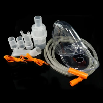 

Nebulizer Inhaler Set Accessories Nebulizer Cup Mouthpieces Catheter Household Compressor Adult Child Aerosol Mask Filter