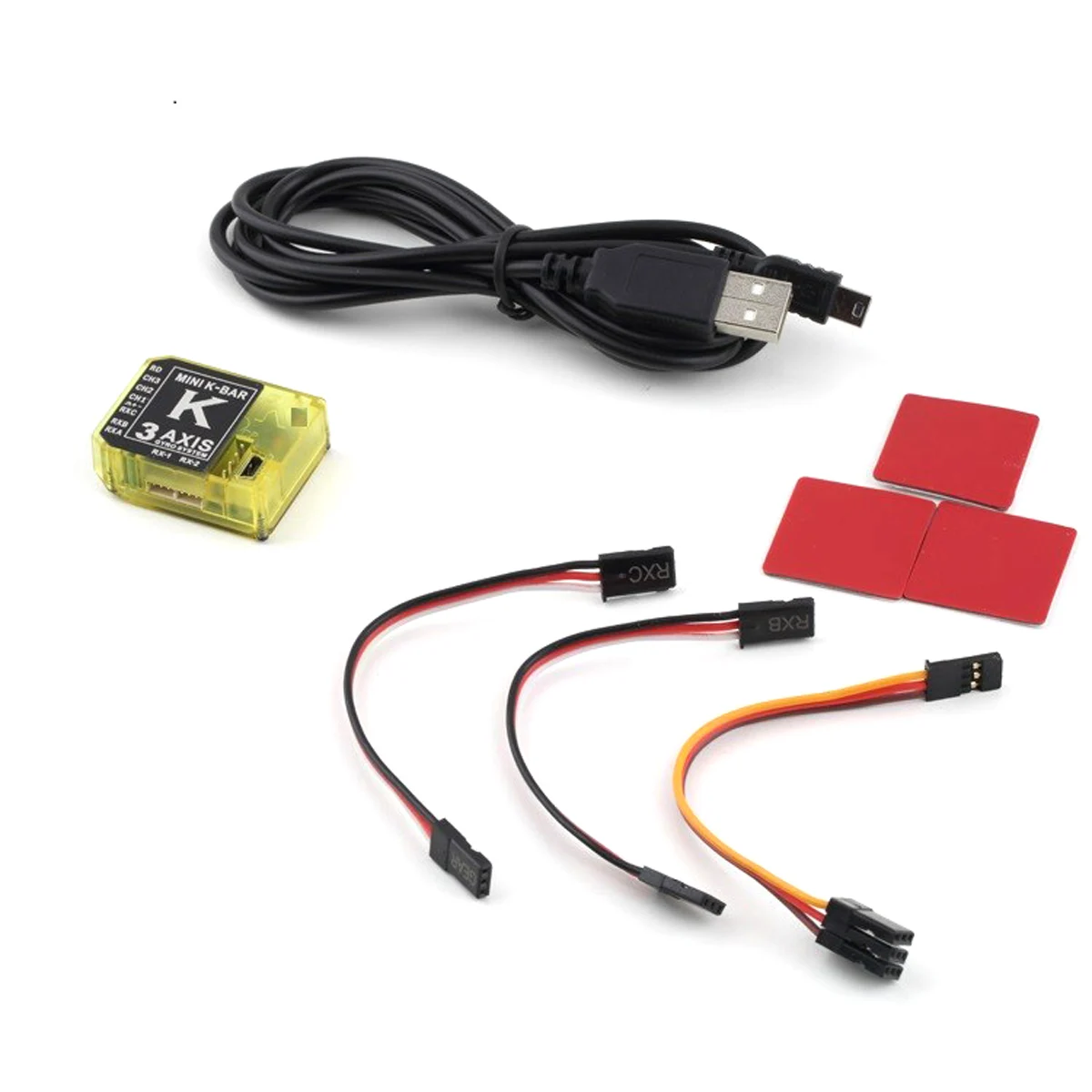 3 оси гироскопа Кбар V2 5.3.4PRO K8 Flybarless стабилизации Системы для 450 500 550 600 RC