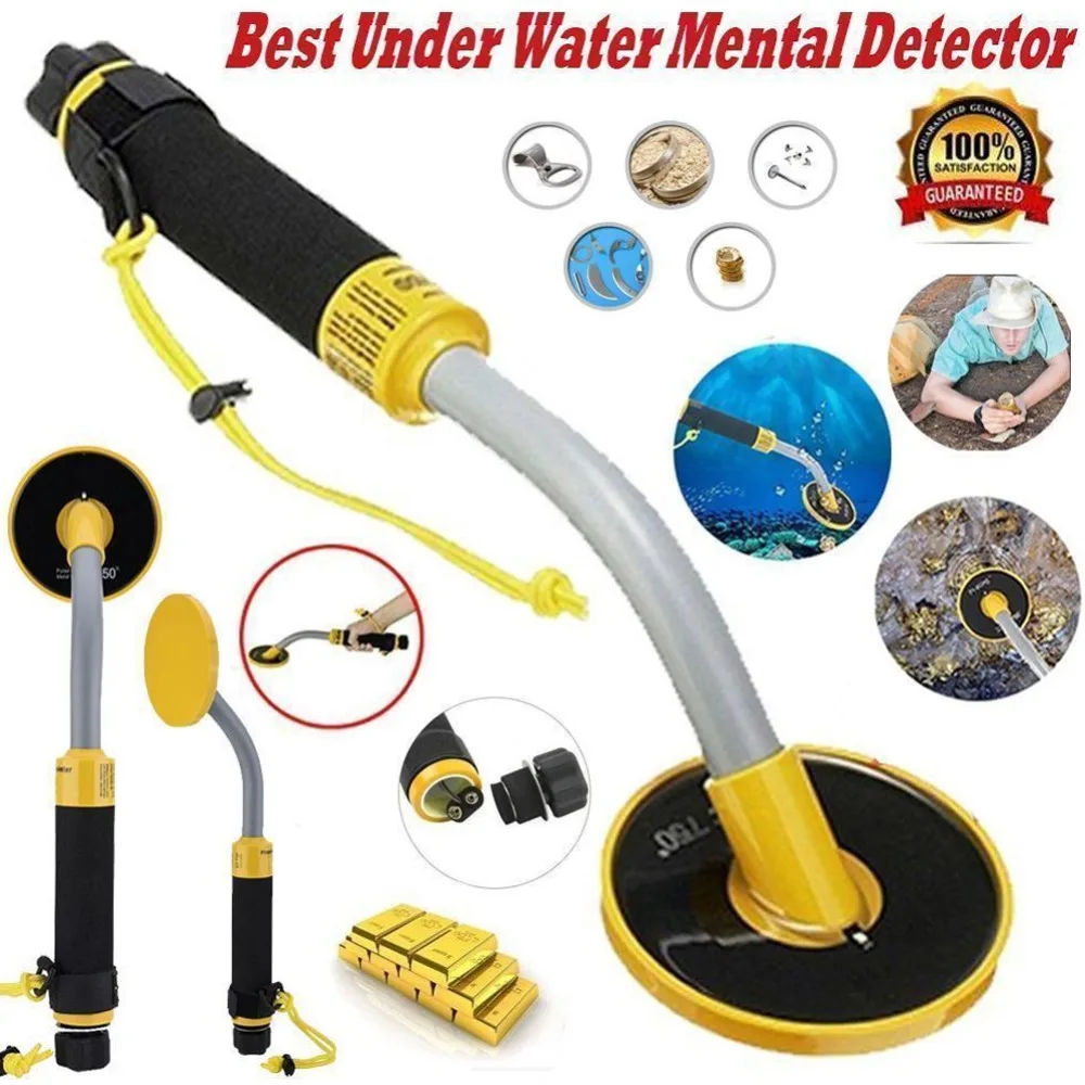 

Portable 30 Meter Underwater Waterproof Induction LED Warning Treasure Hunter Gold Metal Detector Tools Buzzer Vibration