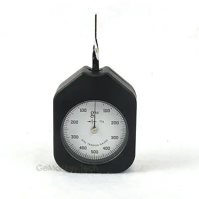 

Dial Tension Gauge Gram Force Meter Single Pointer 500g