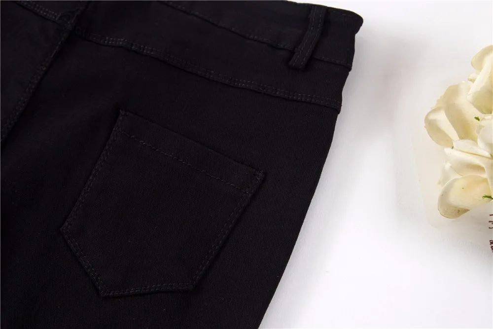 Осенние новые узкие джинсы для женщин, большие размеры, женские джинсовые и тонкие брюки, женские джинсы