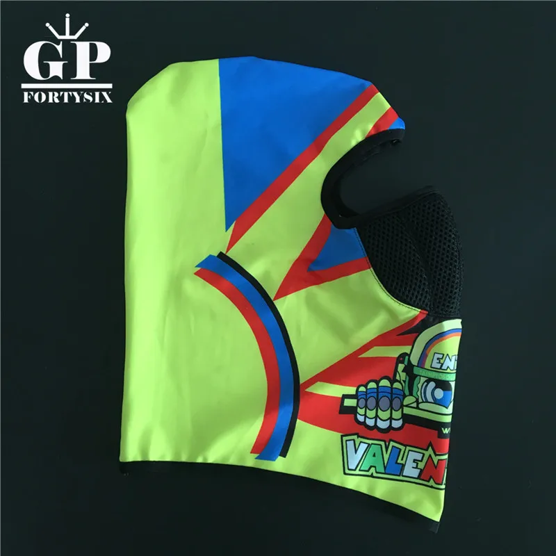 

GPFORTYSIX Motorcycle Helmet Full Face Mask Cap balaclava Motocross Keep warm cycling face mask black color for moto fans gift