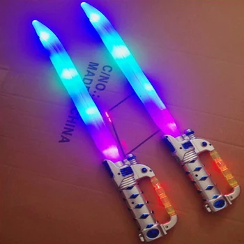 

Light Swords Toy/Luminous Toys for Children Rave Led Party Sabre Laser Helloween Flashing/Led /Light up Toys Glow in the Dark