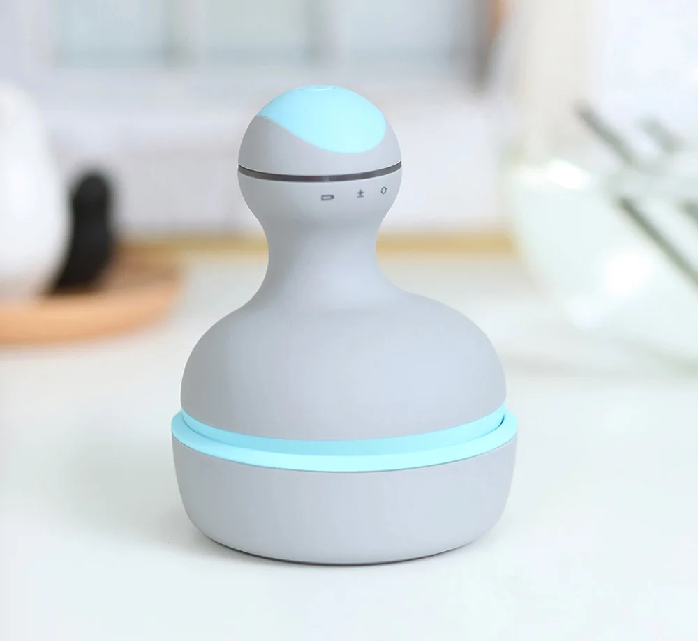 Xiaomi Youpin мини-массажер для головы 3D стерео массаж для сухой и влажной уборки 6 видов массажа 2-Регулировка скорости IPX7 Водонепроницаемый массажер