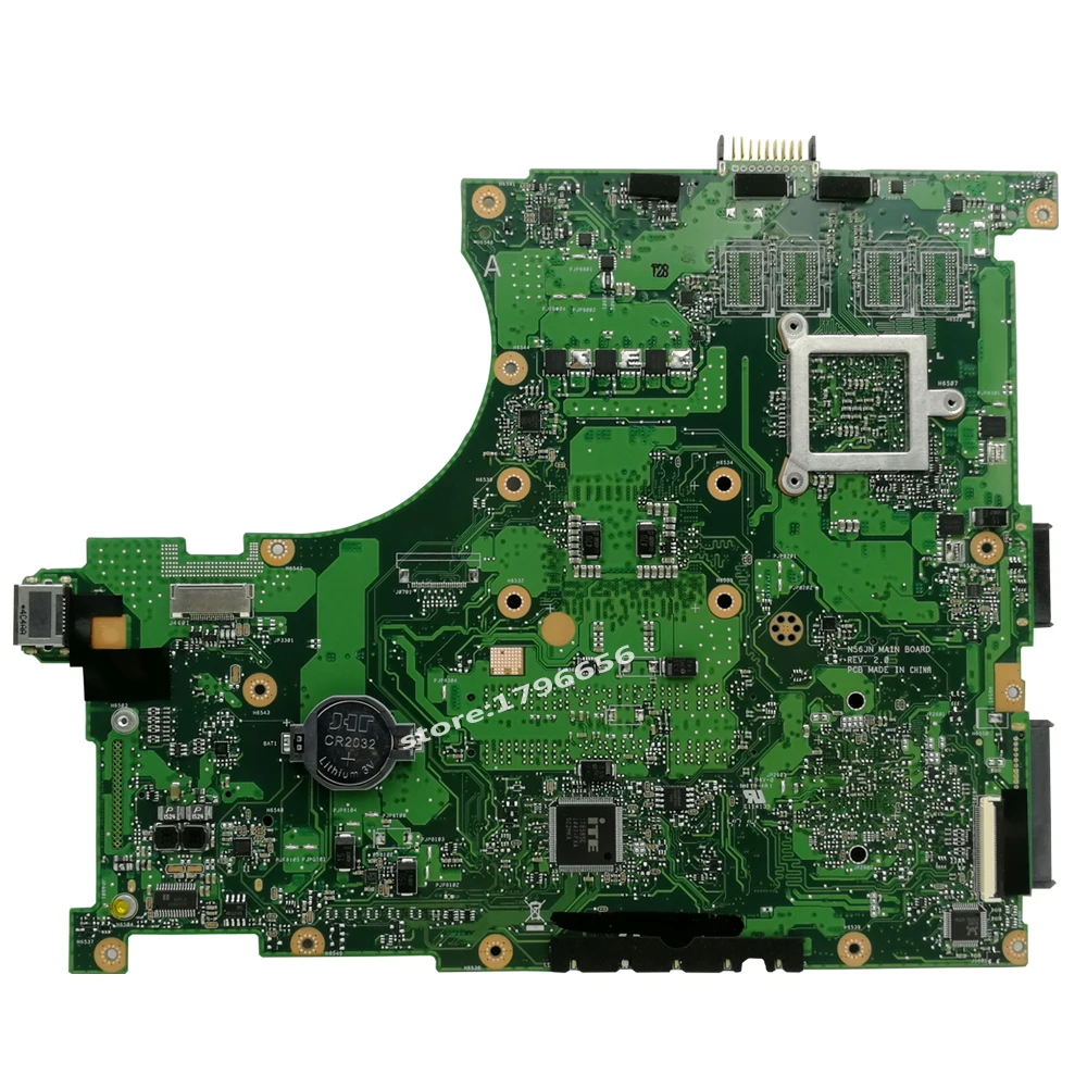 N56JN материнская плата для ноутбука ASUS N56JN N56J N56 тестовая оригинальная материнская плата I7-4700HQ/4710HQ GT840M-4GB