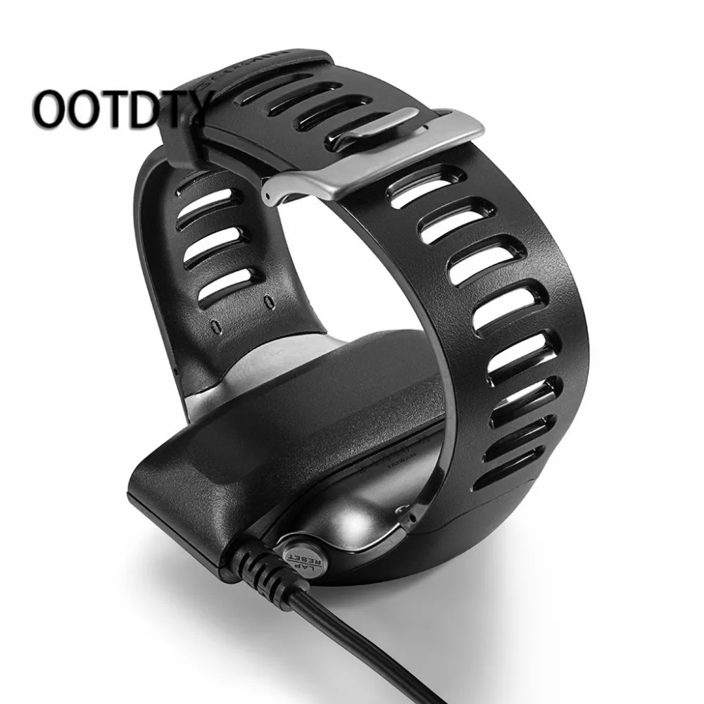 USB Charging Cable Clip Dock Cradle 100cm GPS Smartwatch Accessories 1-Pack Charger for Garmin Forerunner 225