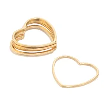 10 из нержавеющей стали золото геометрическое сердце треугольник крест Teardrop звезда круг Hex Link Разъемы DIY аксессуары для украшений