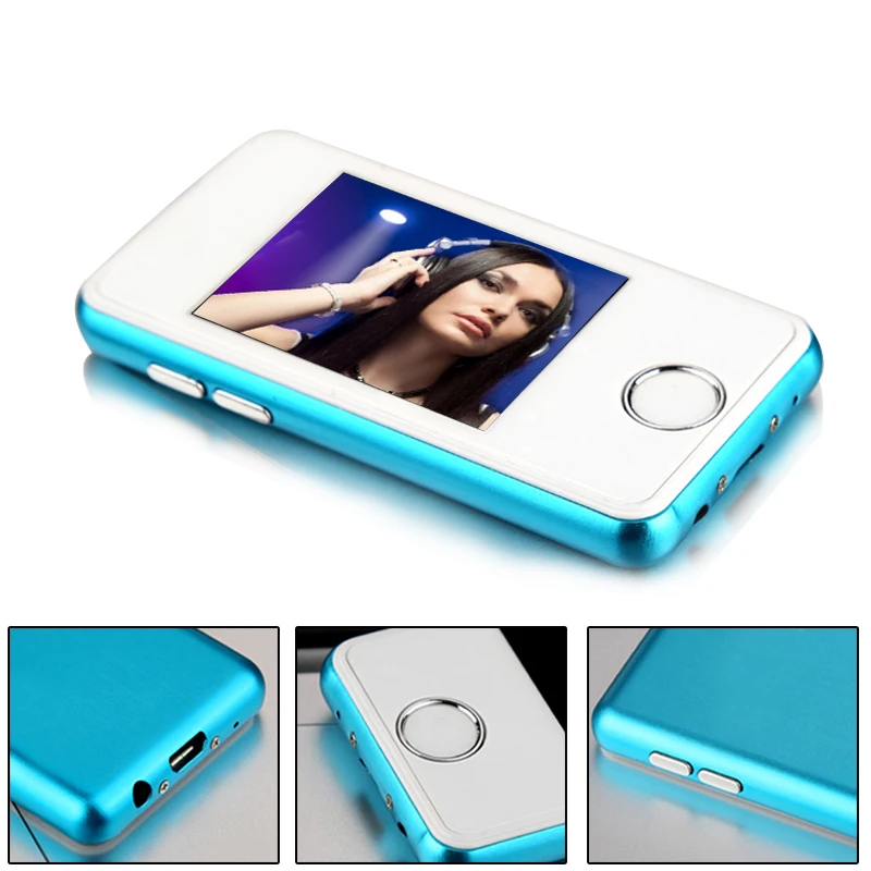 SYONTO New Touch MP4 Player2.0 Music Video Player E-book reader FM Radio Recorder MP4 Player 8GB 35 hours Play